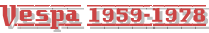 Vespa 1959-1978